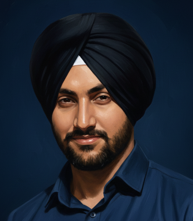 Portrait of Gurjeet Singh, Full-Stack Engineer